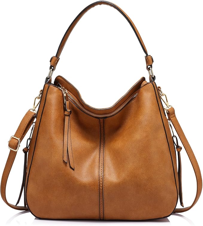 Hobo Crossbody Bag for Women, Designer Shoulder Purse Handbags by Realer