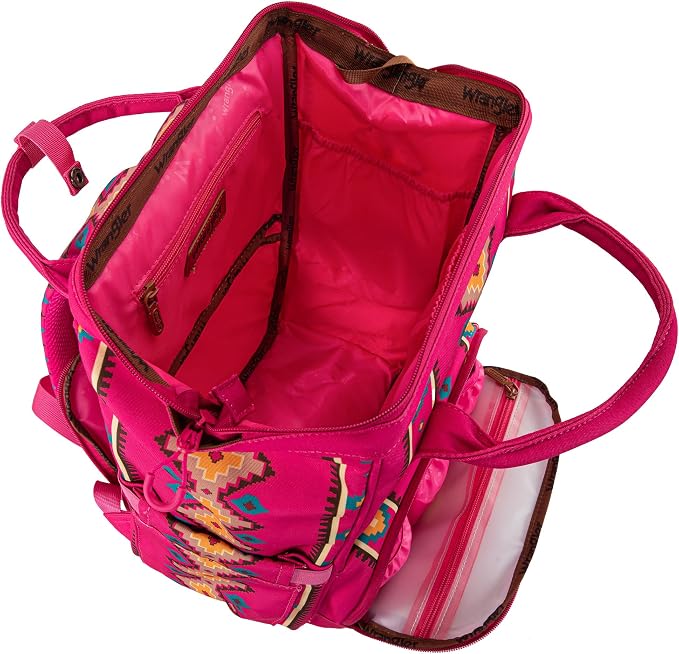 Montana West Wrangler Callie Diaper Bag Backpack with Stroller Straps Multifunction Baby Travel Bag WG2204-9110HPK - Image 4
