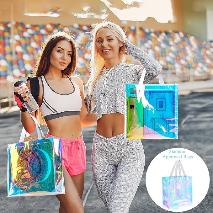 Eccliy Clear Tote Bag Stadium Approved with Handles - Image 4