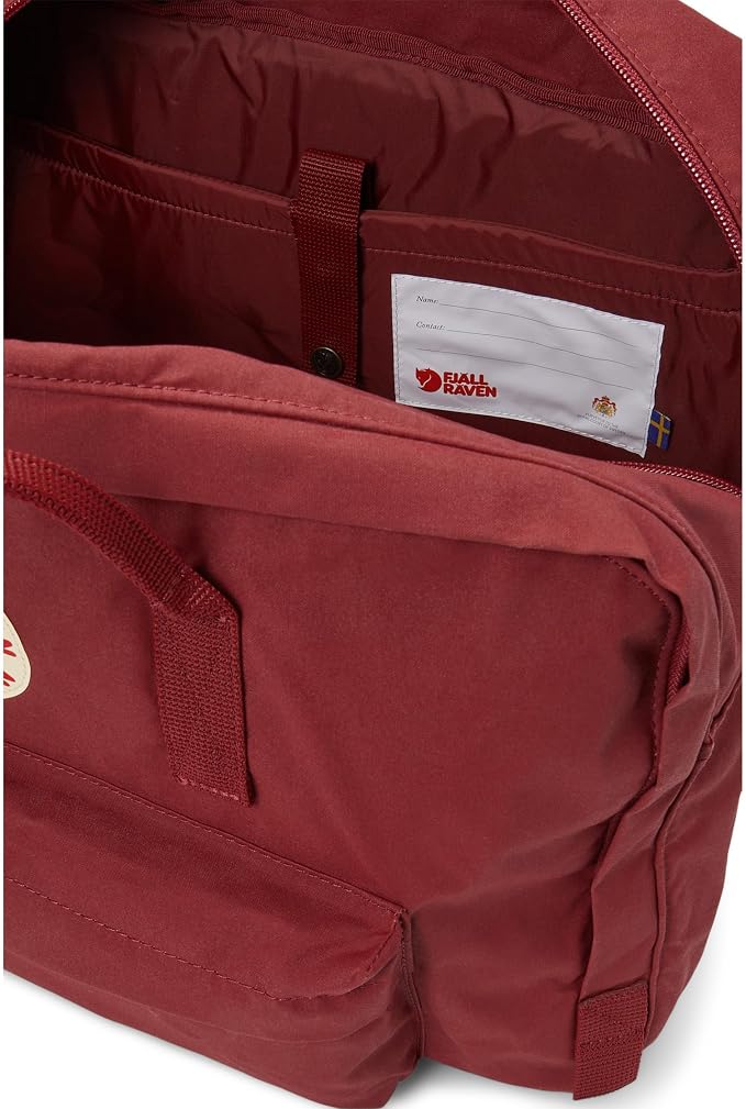 Fjallraven Kanken Weekender Bag, Large Travel Tote and Duffel for Overnight and Everyday Carry, Ox Red - Image 3