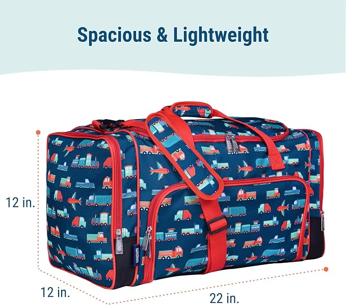 Wildkin Kids Weekender Duffel Bag – Carry-On Size for School, Travel, & Sleepovers - Image 4
