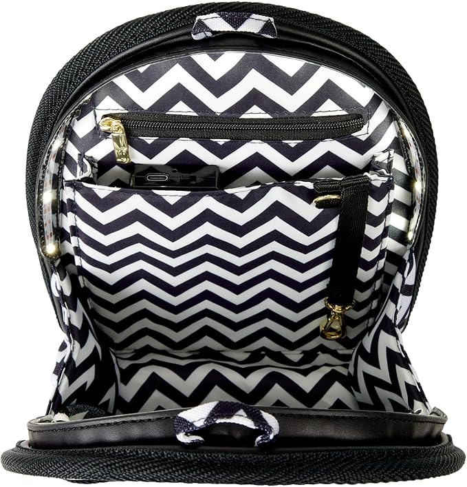 Loungefly Zig Zag Light-Up Mini Backpack Insert Organizer - Image 4