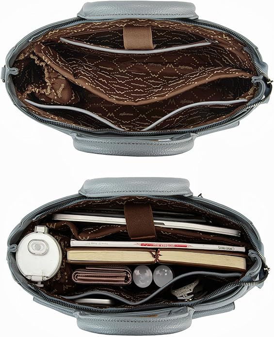 Wrangler Work Tote Bag for Men and Women Business Teacher Bag Large Capacity Briefcase Handbag with Adjustable Strap - Image 6