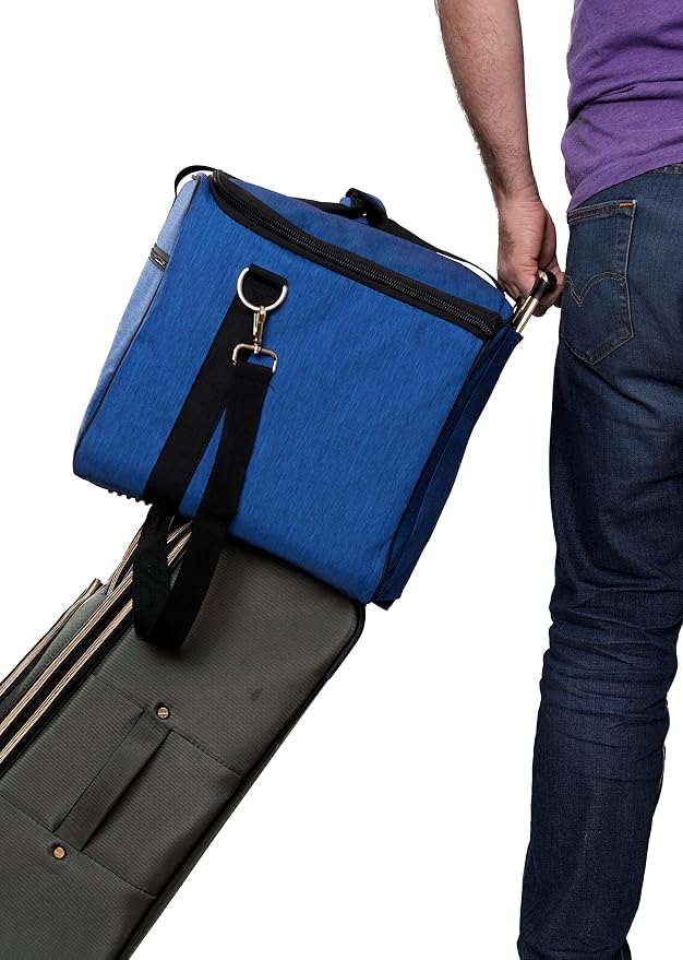 Board Game Bag, Fits 7 Standard Boxes, Padded For Protection | Carry With Backpack | Shoulder Strap or Luggage Slip | Duffle Bag For Travel Or Game Night - Image 9