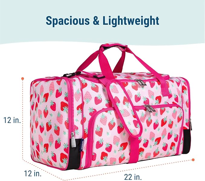Wildkin Kids Weekender Duffel Bag – Carry-On Size for School, Travel, & Sleepovers - Image 3