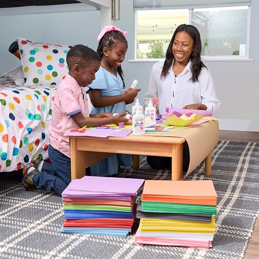 Colorations 9" x 12" Construction Paper Classroom Pack, 2200 Sheets | Mediumweight Construction Paper, Bulk Set, Classroom Arts & Crafts Supplies - Image 9
