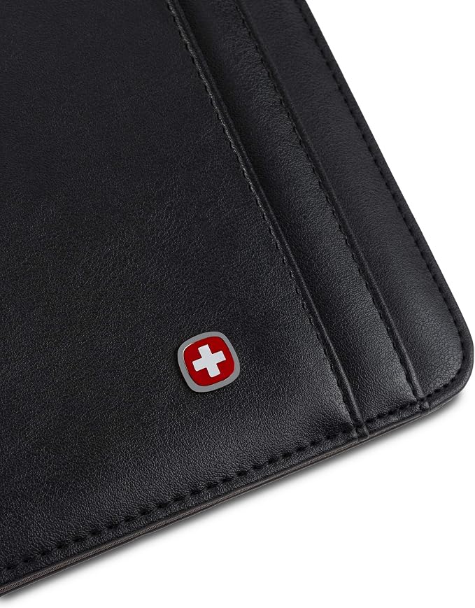 Wenger Merit Padfolio, Padded Document Organizer, Black - Image 6