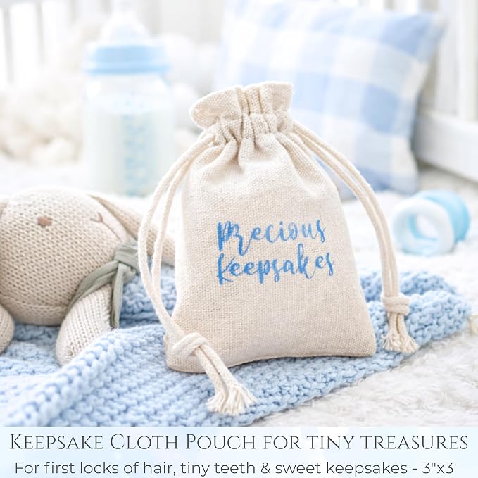 Luxury Baby Boy Memory Book Set – Keepsake Journal & Milestone Album from Pregnancy to Age 5 with Premium Gift Box, Storage Pouch & Keepsake Envelope – Baby Shower & Newborn Gift - Image 4