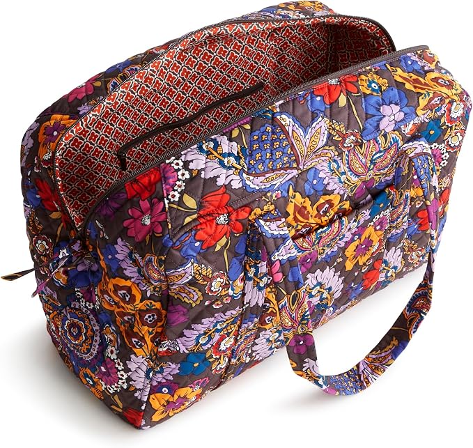 Vera Bradley Women's Miramar Weekender Travel Bag - Premium Cotton - Image 4