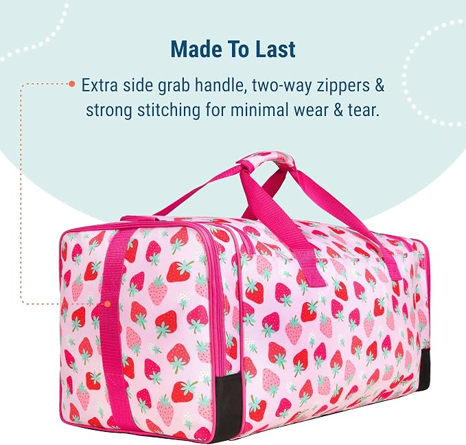 Wildkin Kids Weekender Duffel Bag – Carry-On Size for School, Travel, & Sleepovers - Image 8