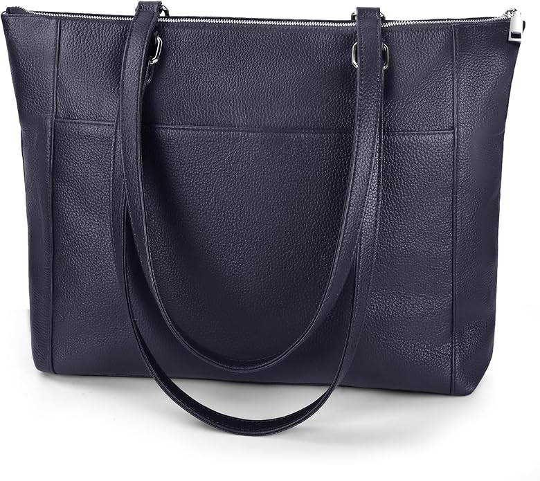befen Genuine Leather Tote Bag for Women, Large Tote Bag for Women for Work Purses Satchel Handbags with Top Handles by befen-