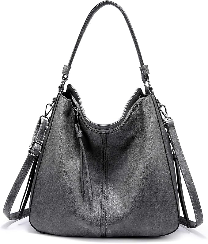 Hobo Crossbody Bag for Women, Designer Shoulder Purse Handbags by Realer