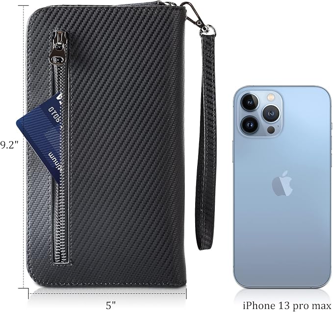 Polare Full Grain Leather Family Travel Passport Wallet and Documents Organizer RFID Blocking Case Holder Fits 6 Passports for Men and Women - Image 5