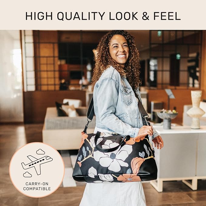 Luna Women's Weekender Bag and Travel Duffel, Large 37 Liter Capacity - Image 3