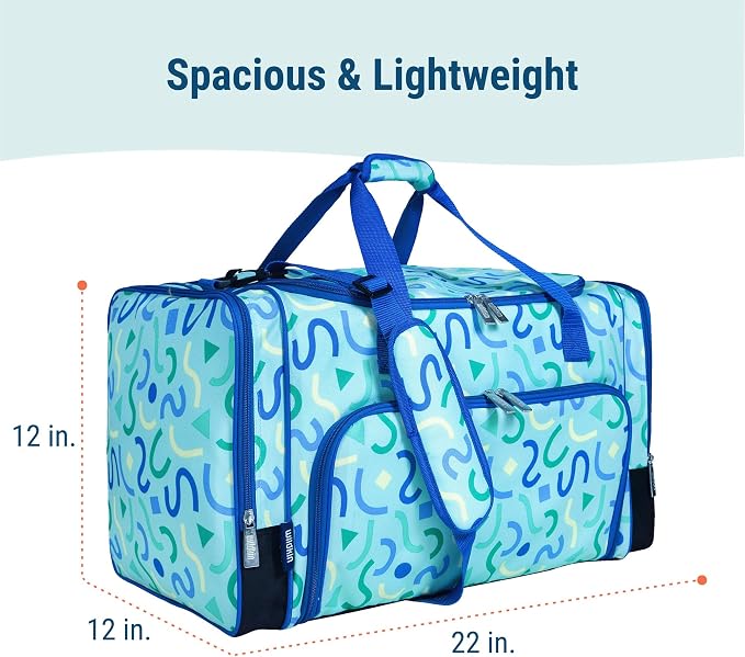 Wildkin Kids Weekender Duffel Bag – Carry-On Size for School, Travel, & Sleepovers - Image 3
