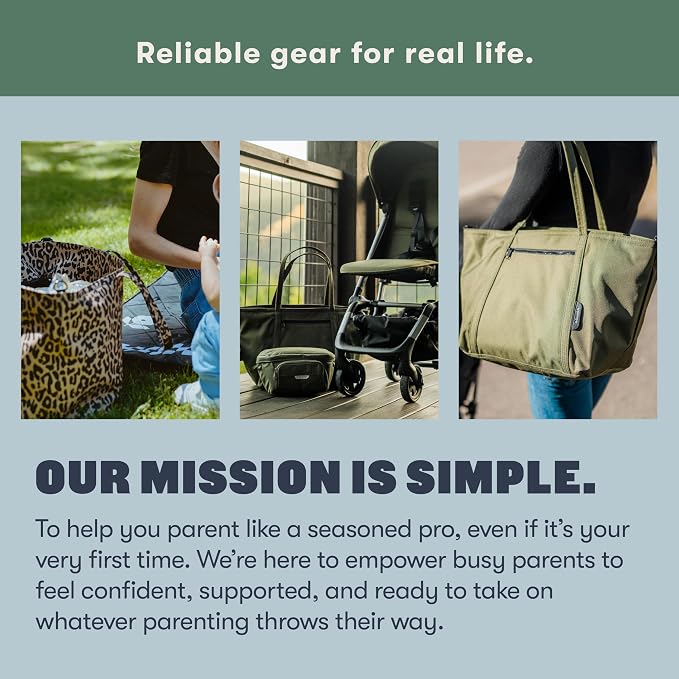 Colugo Diaper Bag Tote, Waterproof Large Baby Diaper Bags, Mommy Maternity Travel Bag, Baby Bags for Mom, Travel Diaper Tote - Image 6