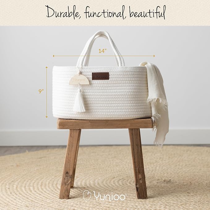 Changing Basket for Baby Dresser with Diaper Caddy - Image 6