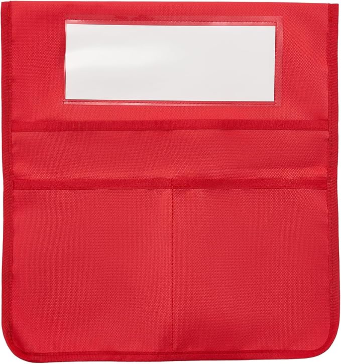 VEVOR Chair Pockets for Classroom, 24 Pack, 14 x 15 Inches Chairback Buddy Pocket with Name Tag, 6 Bright Colors, Back of Chair Organizer for Kids in Classroom, Kindergarten, School, and Home - Image 10