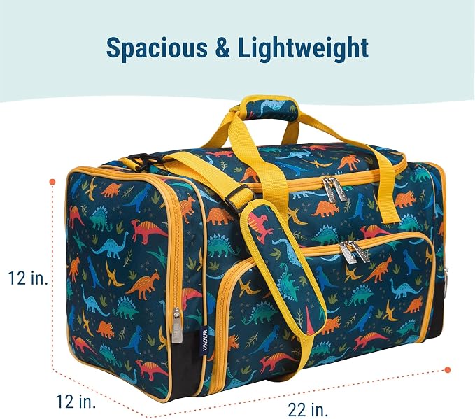 Wildkin Kids Weekender Duffel Bag – Carry-On Size for School, Travel, & Sleepovers - Image 4