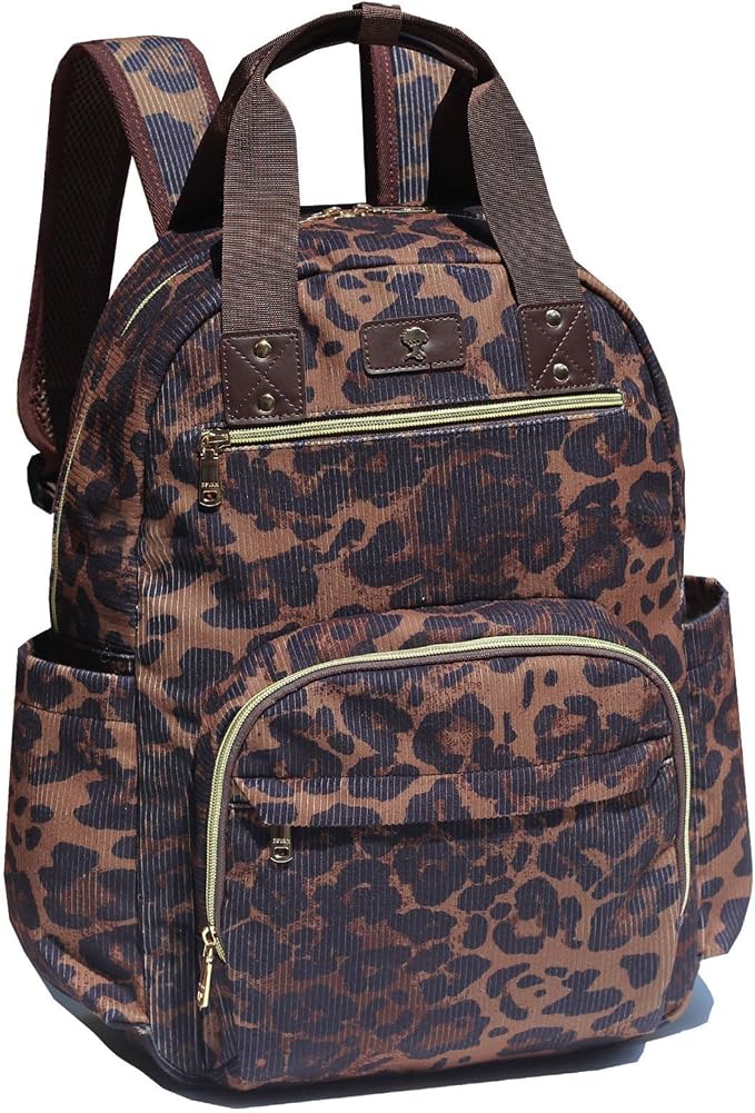 Diaper Bag Backpack Corduroy Multifunction Baby Fashion Travel Pack office Laptop Bag by ESVAN