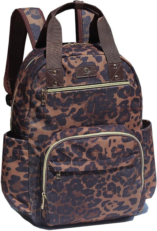 Diaper Bag Backpack Corduroy Multifunction Baby Fashion Travel Pack office Laptop Bag by ESVAN