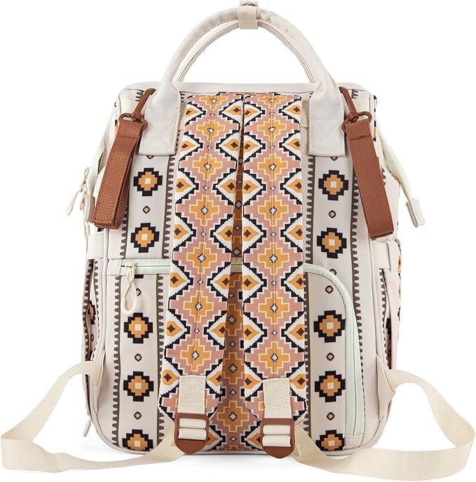 Montana West Wrangler Callie Diaper Bag Backpack with Stroller Straps Multifunction Baby Travel Bag WG2204-9110TN - Image 5