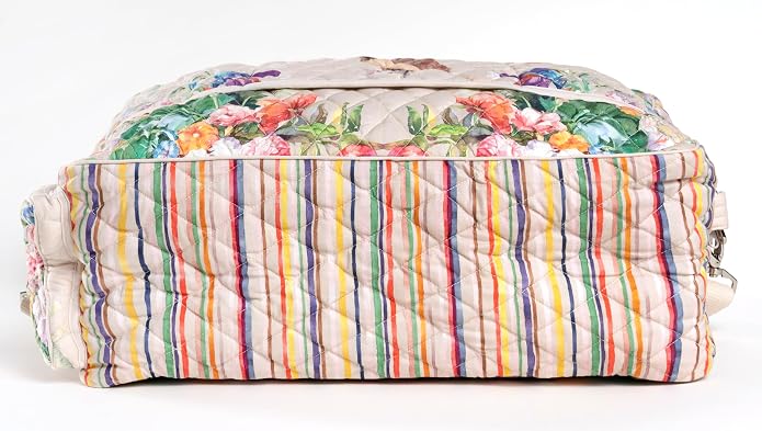 Maison d' Hermine Weekender Bags for Women Cotton Quilted Duffel Overnight Luggage Weekend Bag for Men Gym Gifts Travel | Overnight Luggage Weekend Bag for Men Gym Sports Gifts Duffle bag Business Travellers Trip Spring Summer - Image 8