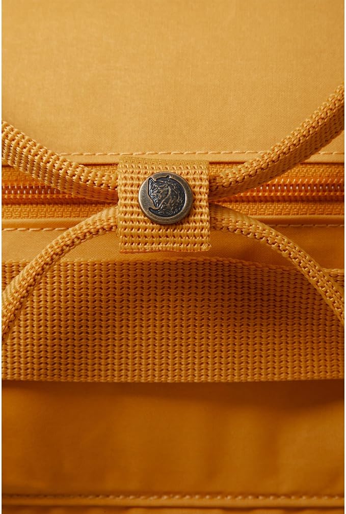Fjallraven Kanken Weekender Bag, Large Travel Tote and Duffel for Overnight and Everyday Carry, Ochre, One Size - Image 5