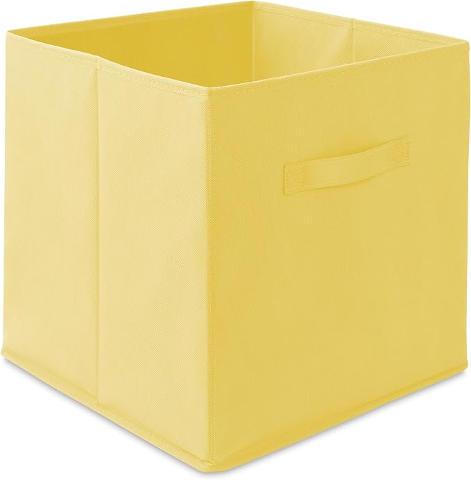Casafield Set of 12 Collapsible Fabric Cube Storage Bins, Multicolor - 13" Foldable Cloth Baskets for Shelves, Cubby Organizers & More - Image 2