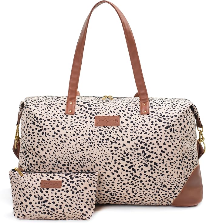 Luna Women's Weekender Bag and Travel Duffel, Large 37 Liter Capacity by Jadyn