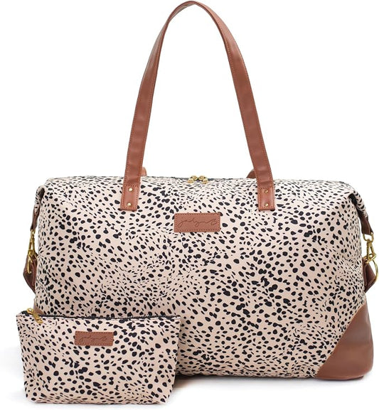 Luna Women's Weekender Bag and Travel Duffel, Large 37 Liter Capacity by Jadyn