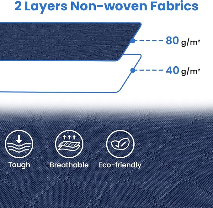 3 Pack Storage Bags for Clothes Blanket Storage Bins with Lids | Foldable Closet Organizers with Zippers,Window and Handles,Fabric Storage Bins for Sweater,Comforter,Bedding,Dorm essentials - Image 3