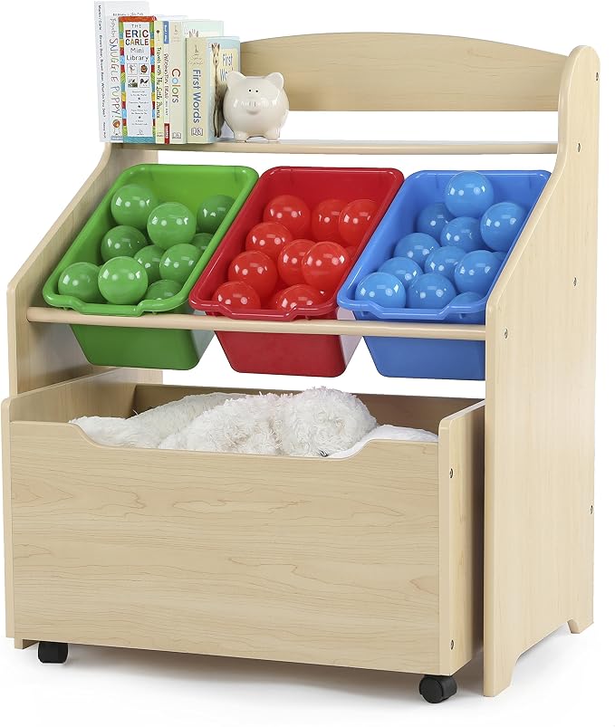 Humble Crew Kids' Store-All Unit, Natural Finish (TB816) - Image 7