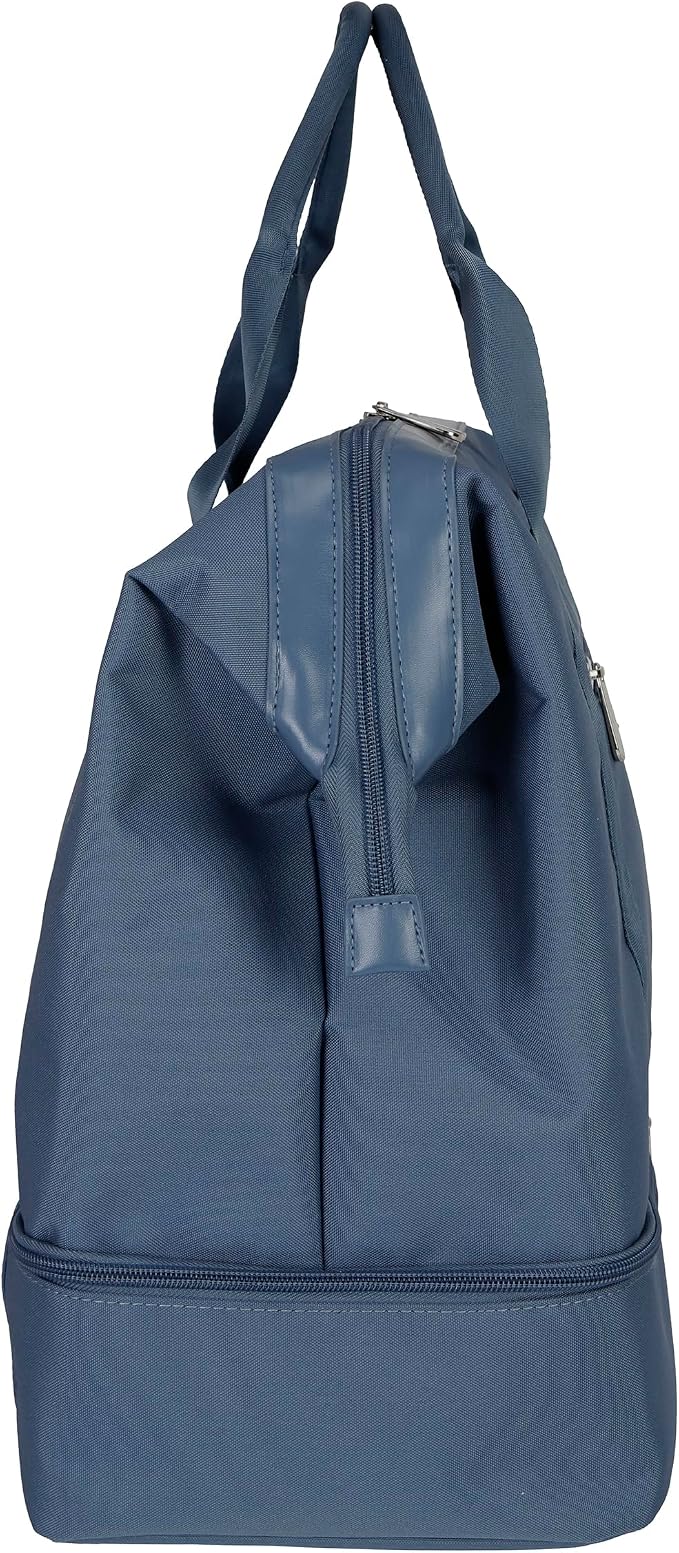 Jessica Simpson Countryside Weekender Duffel 100% Polyester Drop Bottom Bag - Image 6