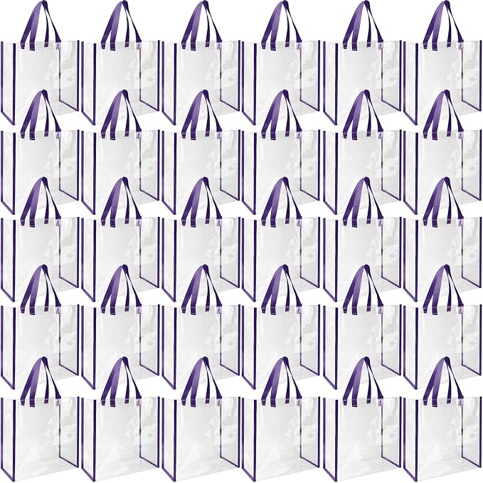 Eccliy Clear Tote Bag Stadium Approved with Handles by Eccliy
