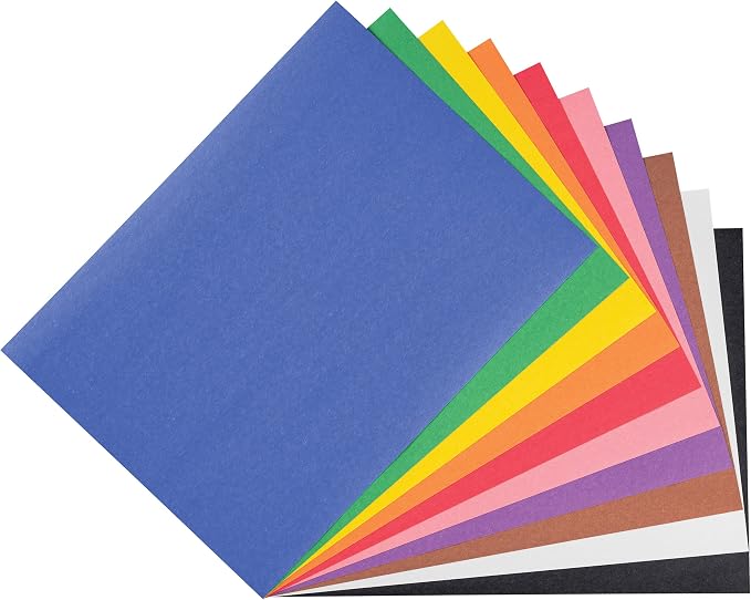 Prang Construction Paper, Stack, One Color, Standard Weight - Image 3