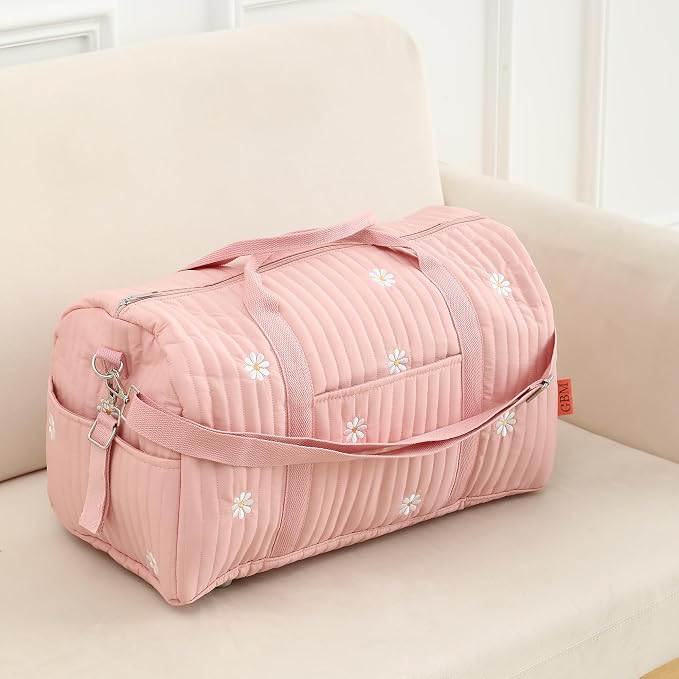 Women’s Travel Duffel Bag – Large Weekender & Overnight Travel Bag with Wet Pocket, Carry-On Friendly, Ideal as Hospital or Maternity Bag for Labor and Delivery - Image 5