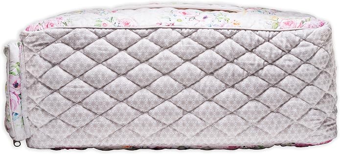 Maison d' Hermine Weekender Bags for Women Cotton Quilted Duffel Overnight Luggage Weekend Bag for Men Gym Gifts Travel | Overnight Luggage Weekend Bag for Men Gym Sports Gifts Duffle bag Business Travellers Trip Spring Summer - Image 9