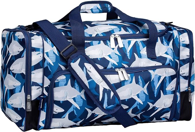 Wildkin Kids Weekender Duffel Bag – Carry-On Size for School, Travel, & Sleepovers by Wildkin