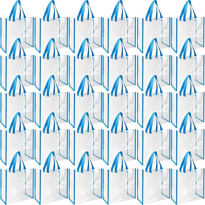 Eccliy Clear Tote Bag Stadium Approved with Handles by Eccliy