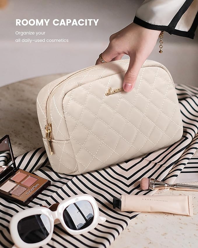 LOVEVOOK Travel Duffle Bag, Weekender Bag for Women with Toiletry Bag, Carry on Overnight Bag with Shoe Compartment,Gym Duffel Bag with Wet Pocket,Mommy Hospital Bags for Labor and Delivery 3Pcs - Image 9