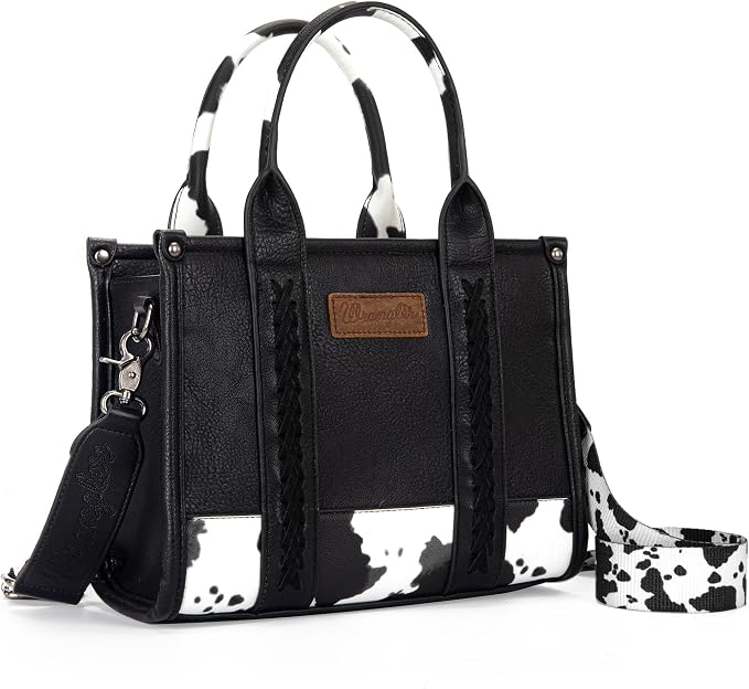 Montana West × Wrangler Tote Bag for Women Western Cow Print Purse Designer Top Handle Handbags by THEOFFICIALMONTANAWEST