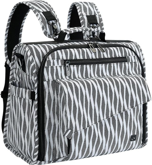 ALLCAMP Diaper Backpack, Waterproof Large Capacity Baby Bag, Multi-Function Nappy Bag with Stroller Hooks, Convertible Tote by ALLCAMPOUTDOORGEAR