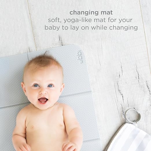 Ubbi Diaper Changing Value Gift Set, Baby Registry Gift, Includes Gray Diaper Pail, Absorbing Gels, Travel Changing Mat & Bag, Diaper Pail Waste Bags and On-the-Go Waste Sacks - Image 5