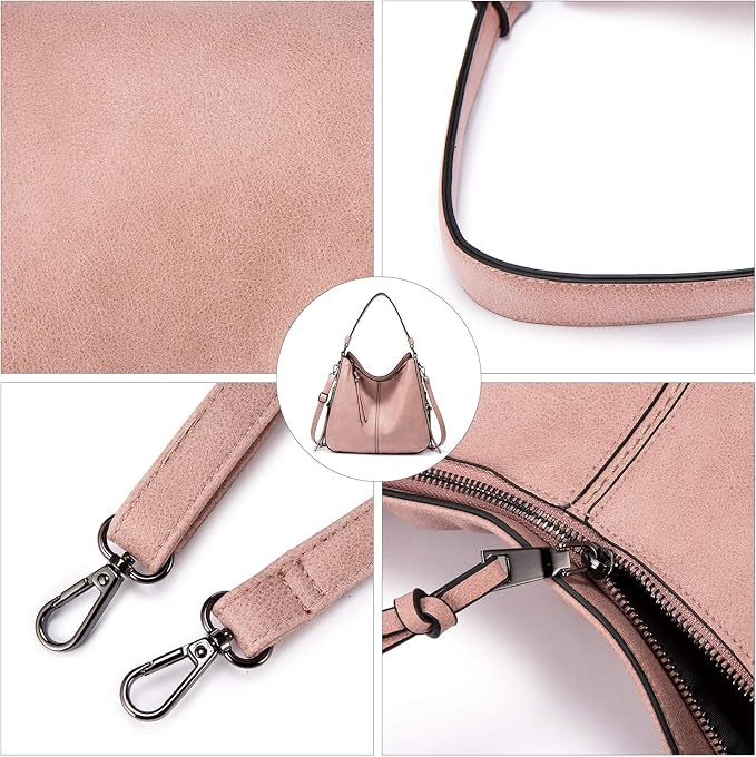 Hobo Crossbody Bag for Women, Designer Shoulder Purse Handbags - Image 2