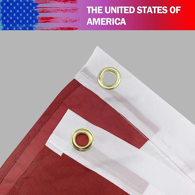 16 Pcs USA Patriotic Pleated Fan Flags, American US Bunting Banner Flag | 3 x 1.5 Ft Patriotic Bunting Flag Stars and Stripes Flag for Memorial Day Labour Day 4th of July - Image 3