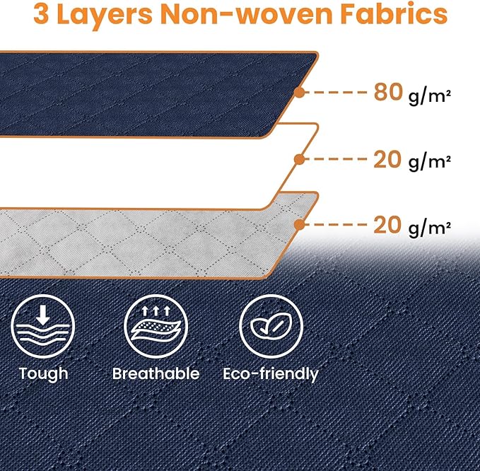 90L Clothes Storage, Foldable Thick Fabric Blanket Storage Bags | Foldable Containers with Zippers,Window and Handles for Organizing Bedroom, Closet, Comforter, Bedding,Dorm essentials - Image 6