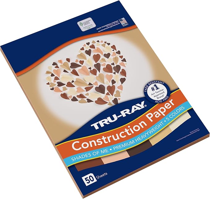 Tru-Ray Shades of Me Construction Paper 9x12 - Image 4