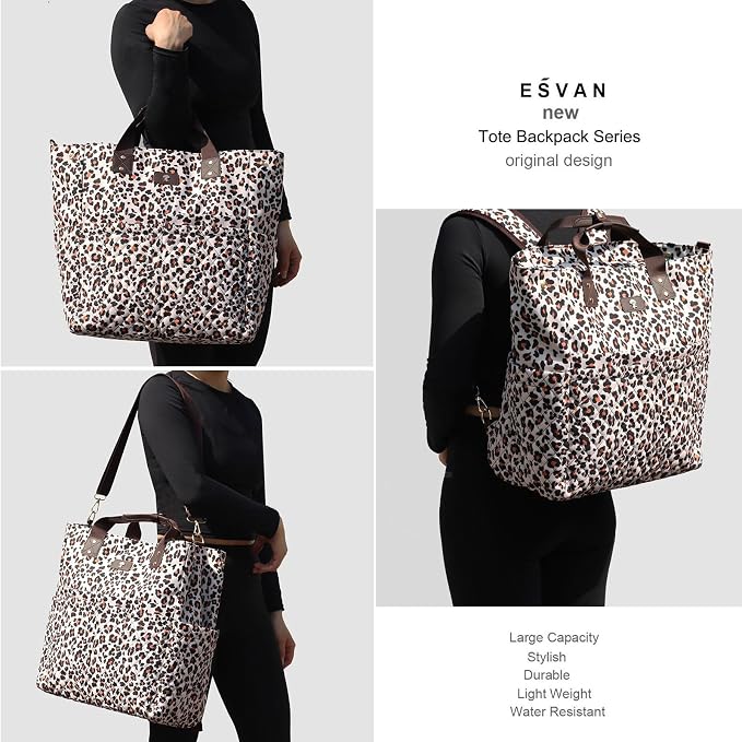 Diaper Tote Bag Totepack Backpack Crossbody Bag 3 in 1 for Women Laptop Backpack Multifunctional with Insulated Pockets - Image 5