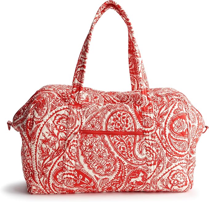 Vera Bradley Women's Miramar Weekender Travel Bag - Premium Cotton - Image 8